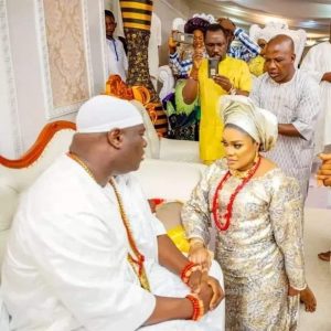 Ooni of Ife holds fourth official wedding with ex-police officer's daughter 3 IMG 20220907 WA0067