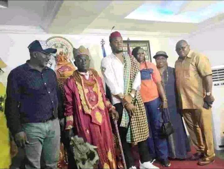 Nwabali bags chieftaincy title In Rivers hometown