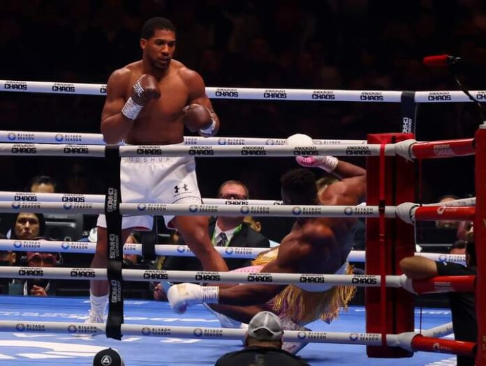 ANTHONY JOSHUA AND NGANNOU