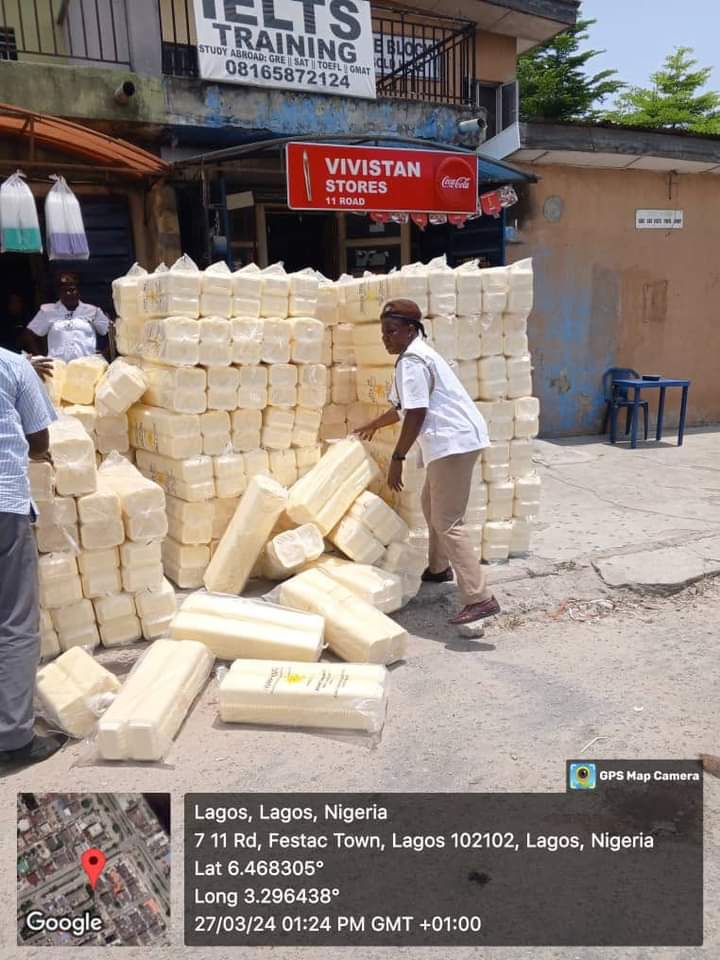 Lagos mops up banned styrofoam in markets
