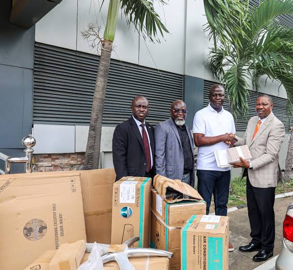 SIFAX Logistics donates office equipment to LASTMA