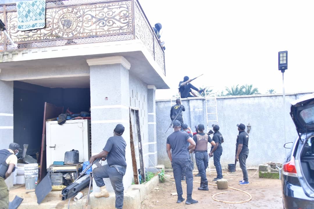 Wanted drug baron arrested in village mansion as NDLEA recovers meth, precursors, guns 1 IMG 20240709 WA0014