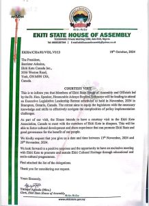 Outrage as Ekiti assembly plans leadership retreat in Canada 1 IMG 20241031 WA0036 1