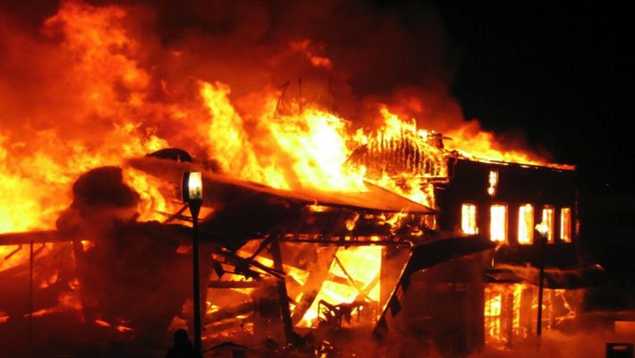 Fire guts workshop, church in Oyo