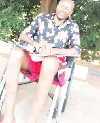 Man confined to wheelchair for 19 years narrates how he sustained spinal injury while struggling for N10