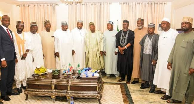 Ganduje receives defectors from Kano, says 2027 done deal for APC