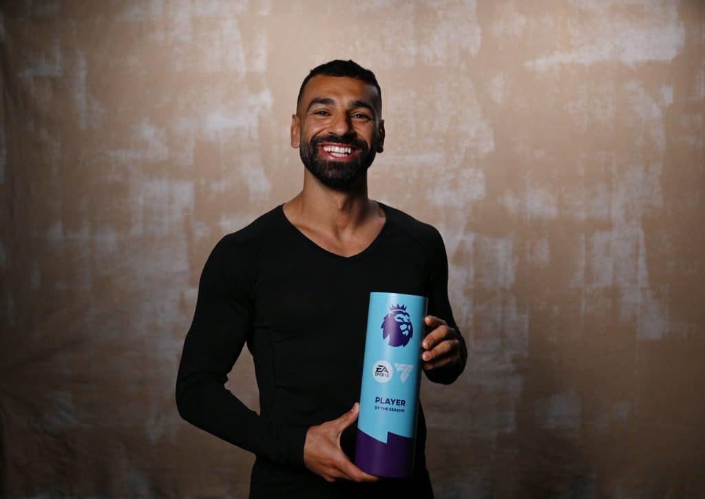 Salah wins Premiership Player Of The Season Award