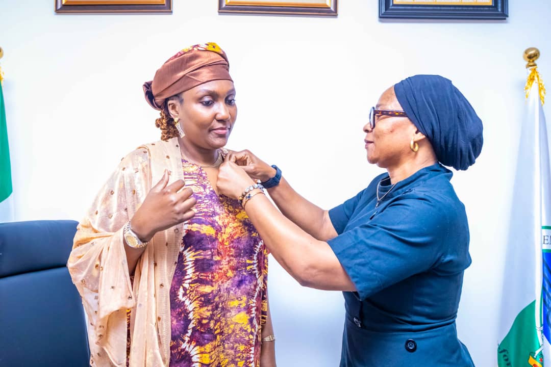 NIM confers automatic membership on NEMA Director General, Zubaida Umar, for outstanding leadership