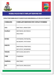 Speak up if you're harassed by our officers, Police tell Nigerians, issue hotlines 3 IMG 20250506 WA0016