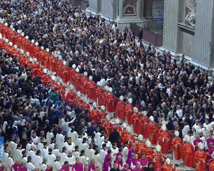 133 Cardinals hold mass head of conclave to elect new Pope