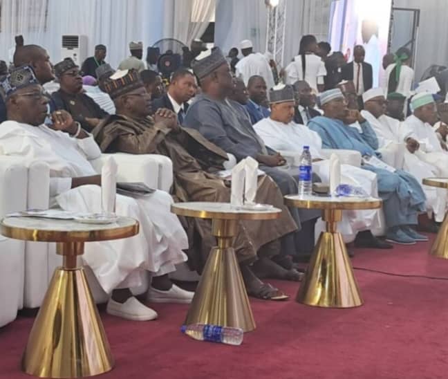 Obasanjo, Atiku, Obi, others attend Sule Lamido’s book launch in Abuja