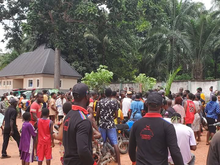 Residents protest killing of four siblings by Enugu pastor
