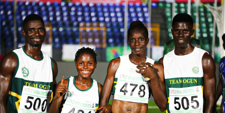 NSF: Team Ogun win 4X400m Mixed Relay Final