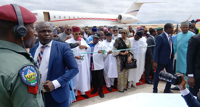 Shettima inaugurates rehabilitated Danbaba Suntai Airport in Jalingo