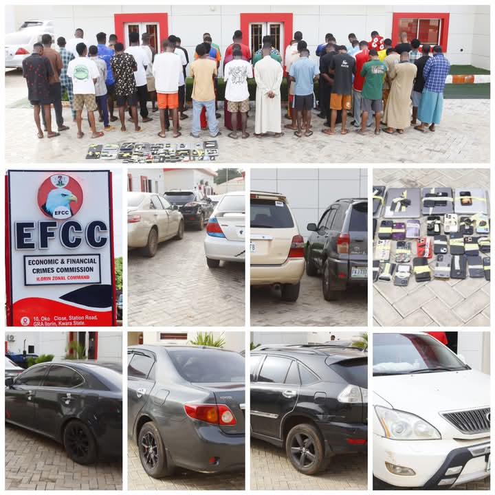 EFCC arrests 98 suspected internet fraudsters in Enugu, Kwara